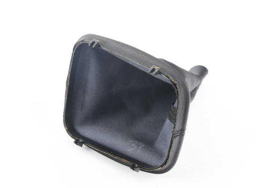 Cubierta para Palanca de Cambios de Cuero Sintético para BMW E34 (OEM 25111221217). Original BMW.