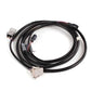 Juego de cables de boquilla de pulverización para BMW E30 (OEM 61121380673). Original BMW