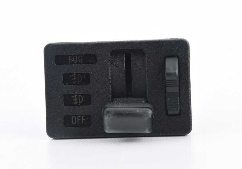 Fog light switch for BMW E28 (OEM 61311369947). Original BMW