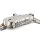 Muffler for BMW E46 (OEM 18107504171). Genuine BMW