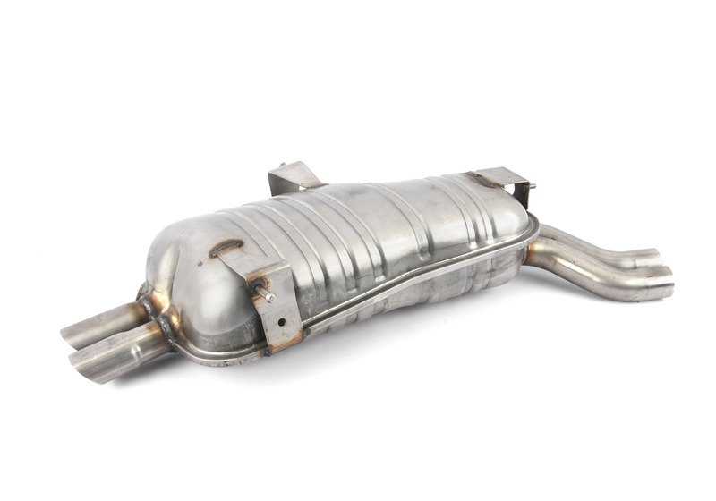 Muffler for BMW E46 (OEM 18107504171). Genuine BMW