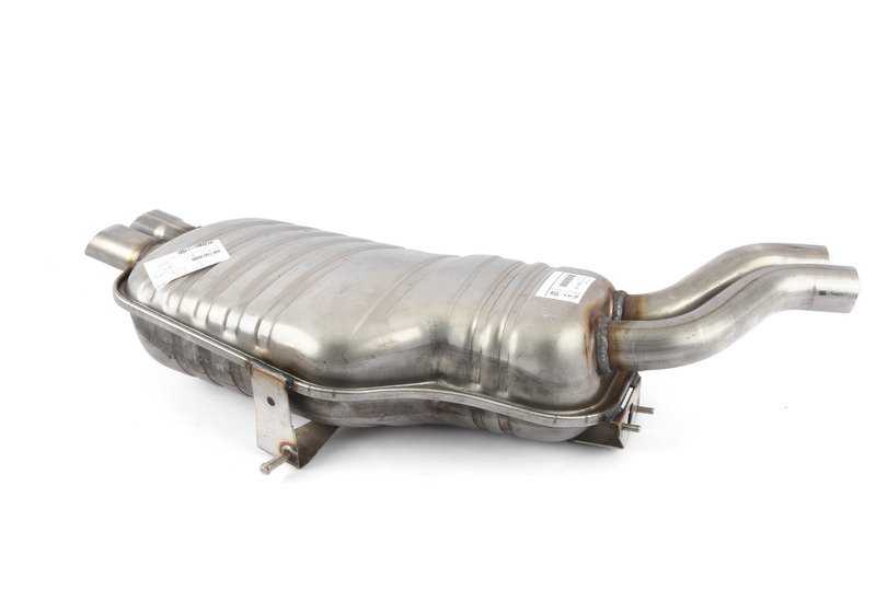 Muffler for BMW E46 (OEM 18107504171). Genuine BMW