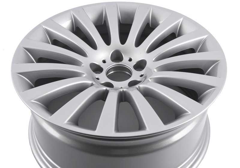 Multi-spoke aluminium wheel 235 for BMW 5 Series F07, F07N, 7 Series F01, F02, F04 (OEM 36116775404). Original BMW