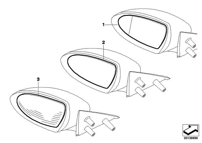 Cristal De Retrovisor Calefactable Gran Angular Para Bmw E60 E61 E63 E64 . Original Bmw. Recambios