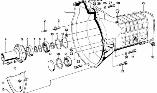 OEM -Separatorscheibe 23121606115 für BMW E21, E30, E12, E28. Original BMW