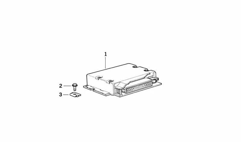 Unidad de control EGS con AGS para BMW Serie 7 E38, Serie 8 E31 (OEM 24601422704). Original BMW