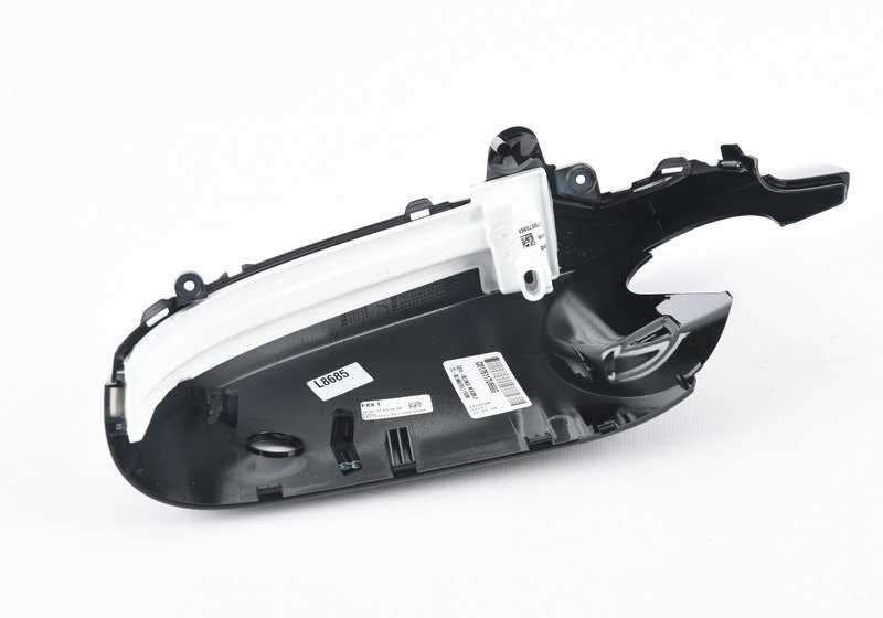 Carcasa inferior con luz intermitente izquierda OEM 63137849049 para BMW F30, F31, F80, F32, F33, F82, F83. Original BMW.