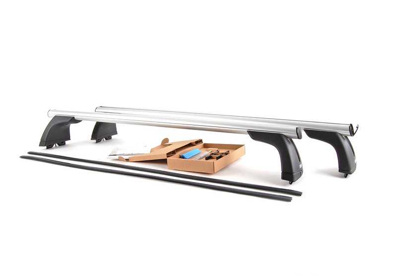 OEM roof bars 82710403104 for BMW E81, E87, E90. Original BMW.