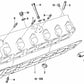 Asbestos-free cylinder head gasket set for BMW 5 Series E12, 6 Series E24, 7 Series E23 (OEM 11129065641). Original BMW.