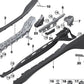 Tuerca remachable de cabeza plana para BMW Serie 5 E60, E61, F07, F10, F11, F18, Serie 6 F06, F12, F13, Serie 7 E65, E66, F01, F02, i I01, I12, I15 (OEM 41327000571). Original BMW