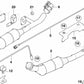 Sonda lambda OEM 11781742050 para BMW E36, E46, E39, E60, E61, E38, E65, E66, E31, E83, E53, Z3, E85, E52. Original BMW.