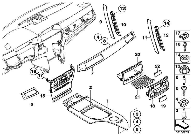 Tira Decorativa Panel De Instrumentos Derecho Alu Cube Pure Para Bmw E60 E61 Serie 5 . Original