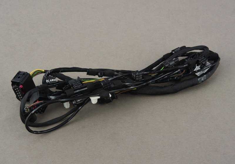 Front cable assembly for BMW I12 (OEM 61129391557). Genuine BMW