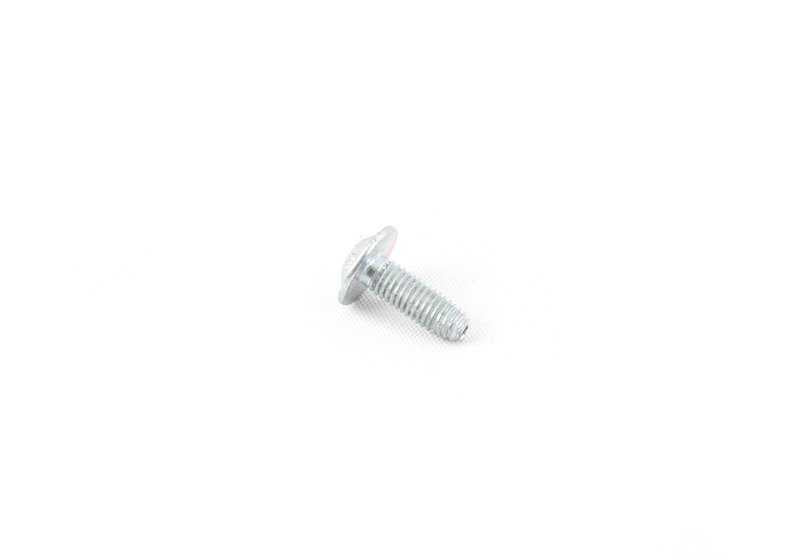 Tornillo cilíndrico con reborde OEM 07147154925 para BMW (E87, F20, F21, F22, F23, F87, G42, U06, F30, F31, F34, F35, F80, F32, F33, F36, F82, F83, G23, G26, G83, F91, G14, I01, I12, I20). Original BMW.