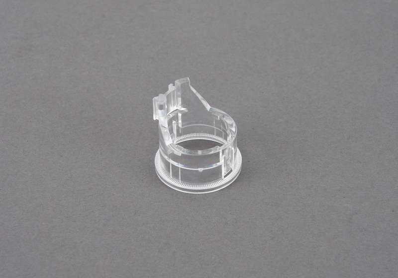 Anillo luminoso transparente para BMW F20, F21, F52, F22, F87, F30, F31, F34, F80, F32, F33, F36, F82, F83, F90, G30, G31, G38, G32, F91, F92, F93, G14, G15, G16, F48, F49, F39, G29, K80, K81, K52 (OEM 61349350797). Original BMW