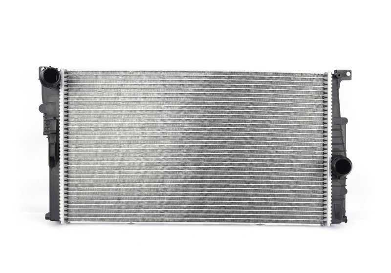 Coolant radiator for BMW F20, F21, F22, F23, F30, F31, F34, F35, F32, F33, F36, I01 (OEM 17117600511). Genuine BMW