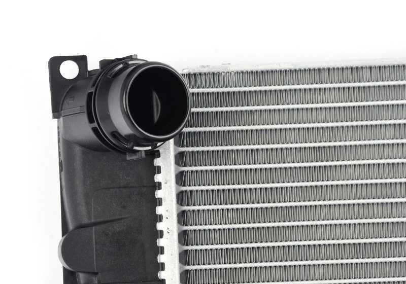 Coolant radiator for BMW F20, F21, F22, F23, F30, F31, F34, F35, F32, F33, F36, I01 (OEM 17117600511). Genuine BMW