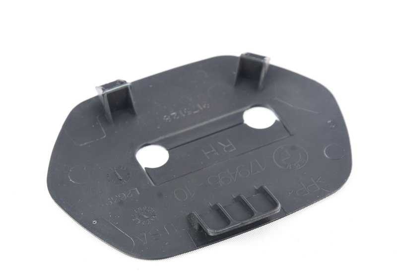 Cubierta embellecedora del soporte de respaldo derecho OEM 51477245336 para BMW F25, F26. Original BMW.