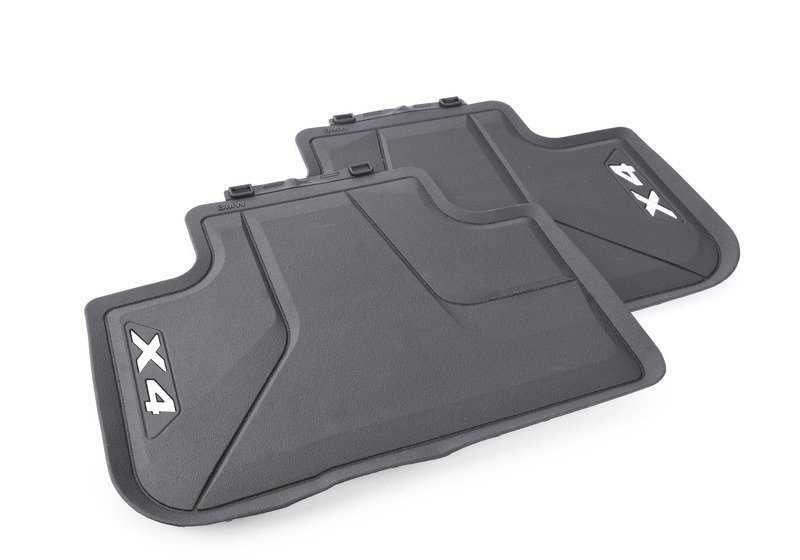 Alfombrillas para Todo Tipo de Clima para BMW X4 F98, G02 (OEM 51472451586). Original BMW