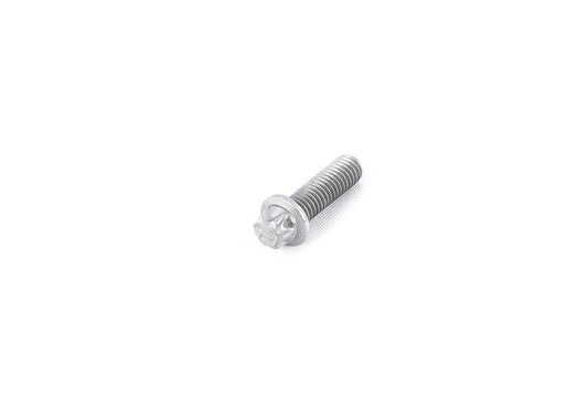 Screw for BMW E82, E88, F20, F21, F22, F23, F87, G42, U06, E90, F30, F32, G20, F07, F06, F01, F91, E84, F39, F25, F26, E70, E71, G07, G09, G29 (OEM 07129907102 ). Genuine BMW