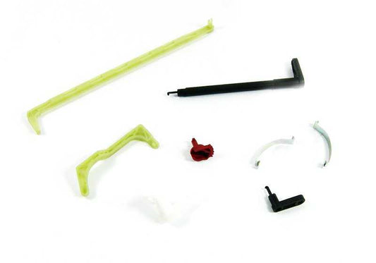 Kit de alavancas e pedaços pequenos para o Heetersizer OEM 64118372791 para BMW E46, E83 (x3). BMW original.