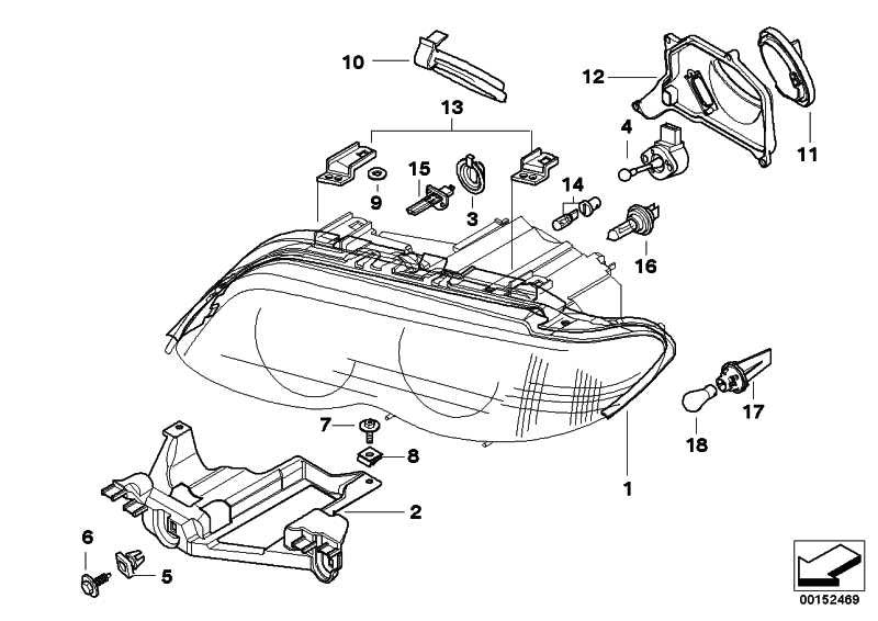 Tapa Caperuza Luz De Cruce Faro Delantero Para Bmw F07 Gt F10 F11 F18 E53 E70 E71 E72 E89 . Original