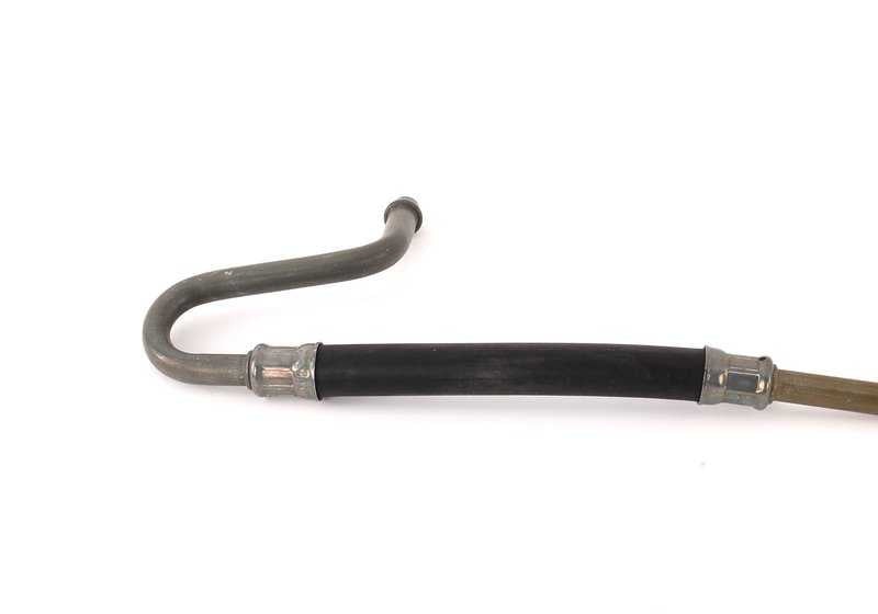 Inlet Oil Cooler Line for BMW E34 (OEM 17221741805). Original BMW