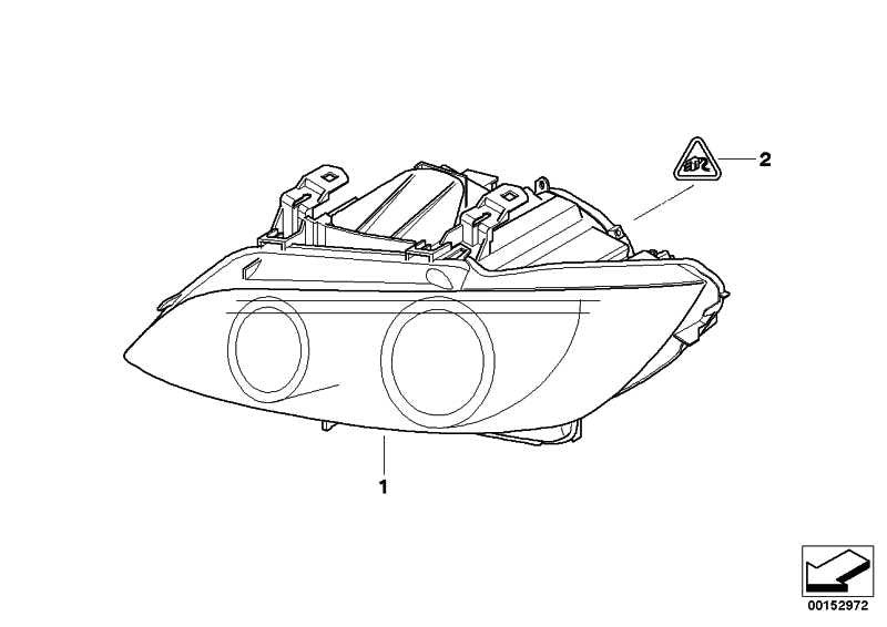 Faro Delantero Ahl Luz Xenon Para Bmw E90 E92 E93 . Original Bmw. Recambios