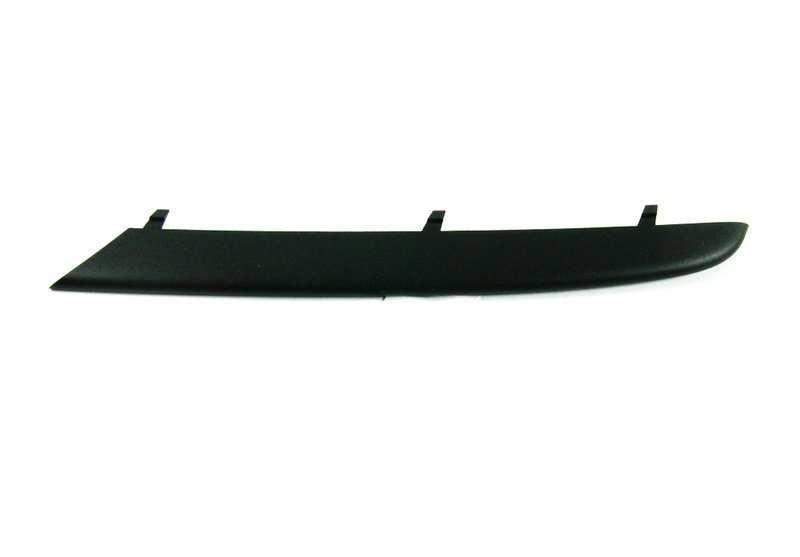 Barra decorativa izquierda para BMW Serie 3 E90, E91 (OEM 51117134091). Original BMW