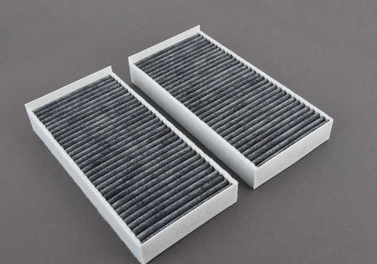 Microfilter Set/Activated Carbon Filters for BMW F40 1 Series, F44, F45, F46 2 Series, I01 i Series, F48 X1 Series, F39 X2 Series, MINI F54, F55, F56, F57, F60 (OEM 64316835405). Original BMW