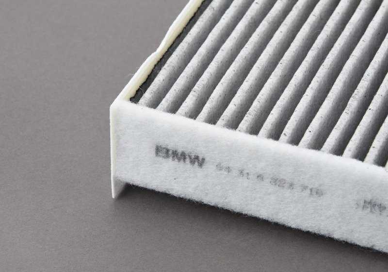 Juego de Microfiltros/Filtros de Carbón Activo para BMW F40 Serie 1, F44, F45, F46 Serie 2, I01 Serie i, F48 Serie X1, F39 Serie X2, MINI F54, F55, F56, F57, F60 (OEM 64316835405). Original BMW