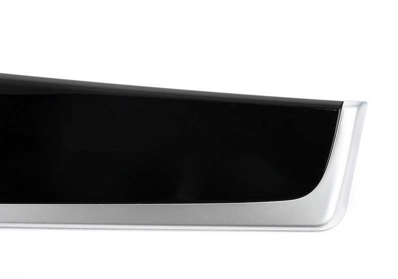 Blende I-Tafel glossy black passenger for BMW F10, F11, F18 (OEM 51459166649). Genuine BMW