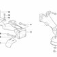 Soporte de carga derecho para BMW E36 (OEM 11812227302). Original BMW