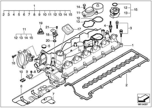 Unidad De Purga Aire Para Bmw E46 E60 E61 7 E65 E83 E53 . Original Recambios