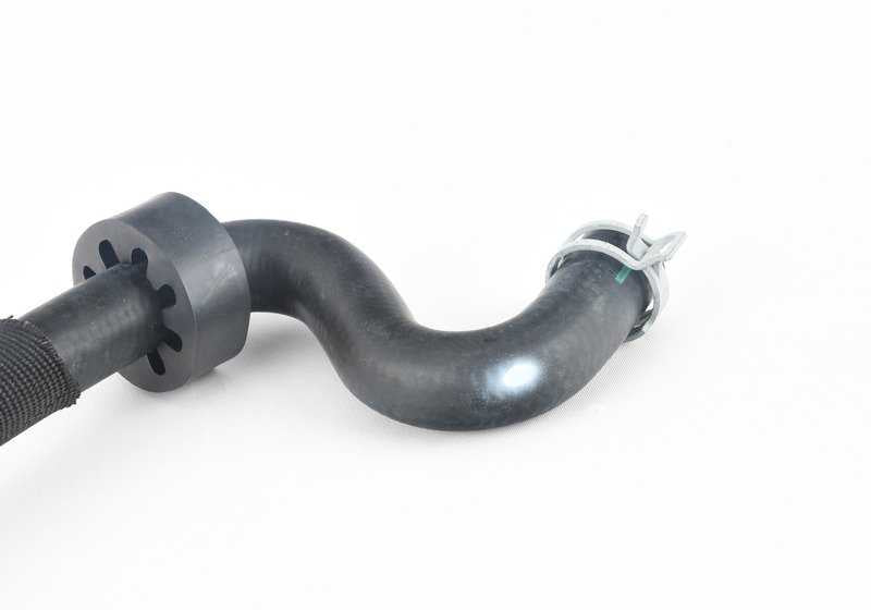 Radiator Engine Return Hose for BMW E90, E90N, E91, E91N, E92, E92N (OEM 64219176875). Original BMW.