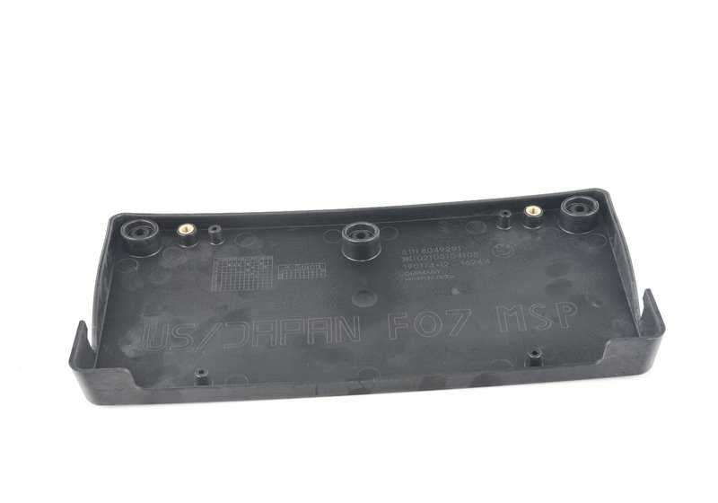 Base para Matrícula para BMW Serie 5 F07, F07N (OEM 51118049291). Original BMW.