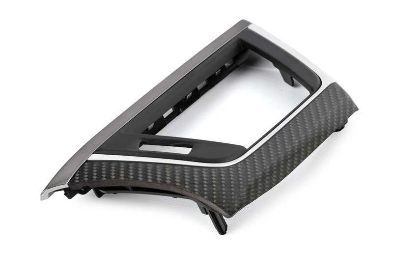 I-Tafel Carbon Fiber Driver Side Trim for BMW F30, F31N, F80N, F82, F83 (OEM 51458068607). Original BMW