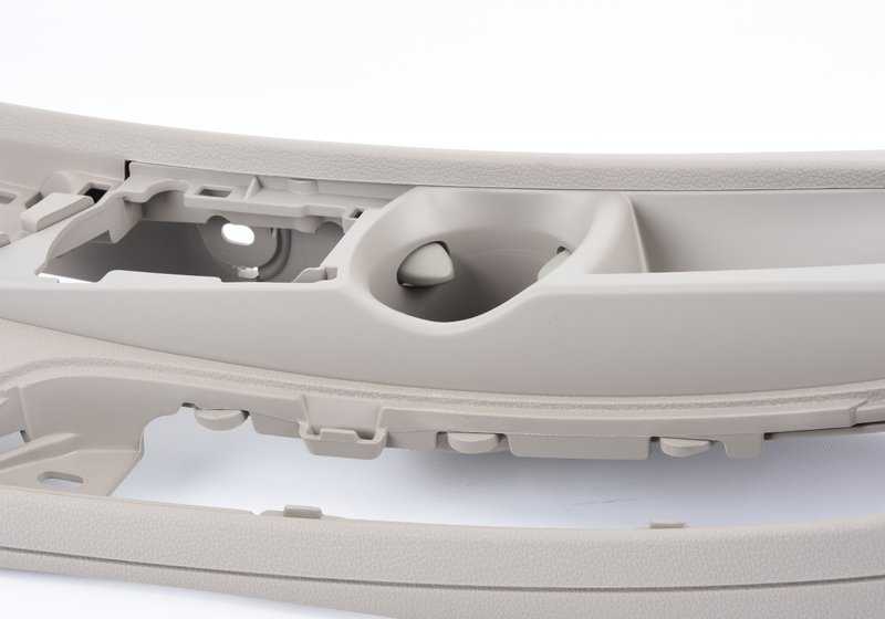 Center console with cup holders for BMW E81, E82, E87N, E88 (OEM 51169169509). Original BMW