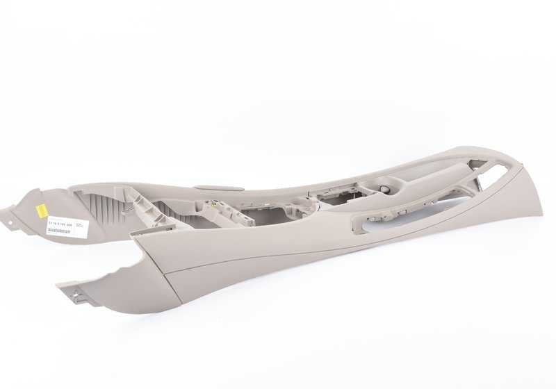 Center console with cup holders for BMW E81, E82, E87N, E88 (OEM 51169169509). Original BMW