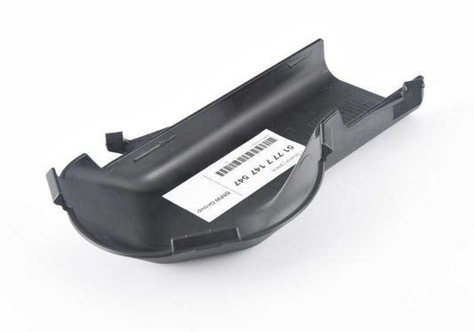 Tapa de cubierta de la varilla de tracción izquierda para BMW E61 (OEM 51777147547). Original BMW