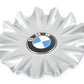 Tapa de buje de llanta plateada OEM 36136868053 para BMW G32, G11, G12. Original BMW.