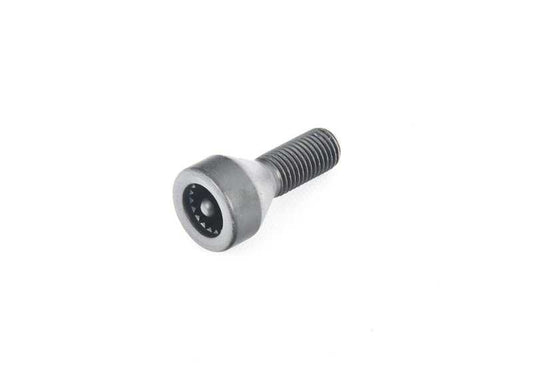 Wheel bolt for BMW 1 Series E81, E82, E87, E88, 3 Series E46, E90, E91, E92, E93, 5 Series E60, E61, 6 Series E63, E64, Z4 E85, E86, MINI R50, R52, R53 (OEM 36136786479). Genuine BMW