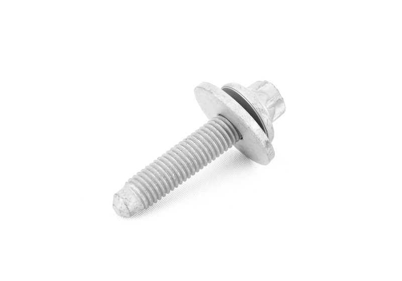 Tornillo ASA para BMW Serie 1 F40, F52, F70, Serie 2 F44, F45, F46, F87, U06, Serie 3 F80, Serie 4 F82, F83, Serie 5 G68, Serie 7 G70, X1 F48, F49, U11, X2 F39, U10, MINI F54, F55, F56, F57, F60, F65, U25 (OEM 31106862545). Original BMW