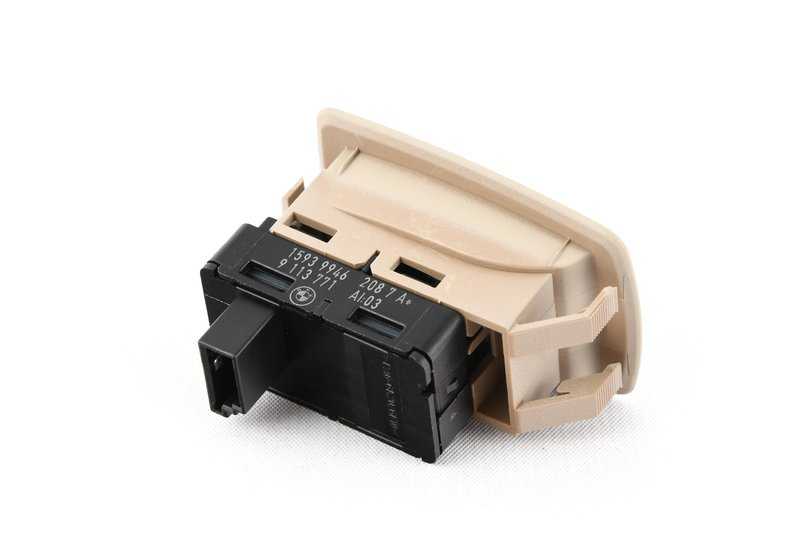 Interruptor elevalunas OEM 61319113771 para BMW E60, E61. Original BMW.