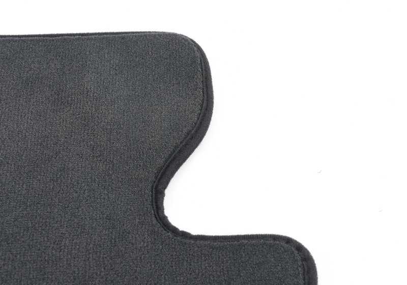 Velour floor mat for BMW 5 Series G30, G30N, G31, G31N (OEM 51477489627). Original BMW.