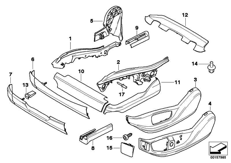 Cubre Riel Superior Exterior Asiento Delantero Negro Para Bmw E70 E71 E72 . Original Bmw. Recambios