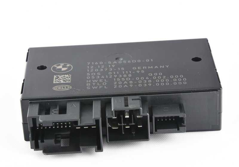 Unidad de control del enganche para remolque para BMW F40, F44, G42, G21, G22, G23, G01, G05, G06 (OEM 63115A056D0). Original BMW