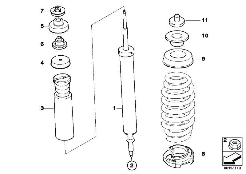 Amortiguador Trasero Para Bmw E90 E91. Original Recambios