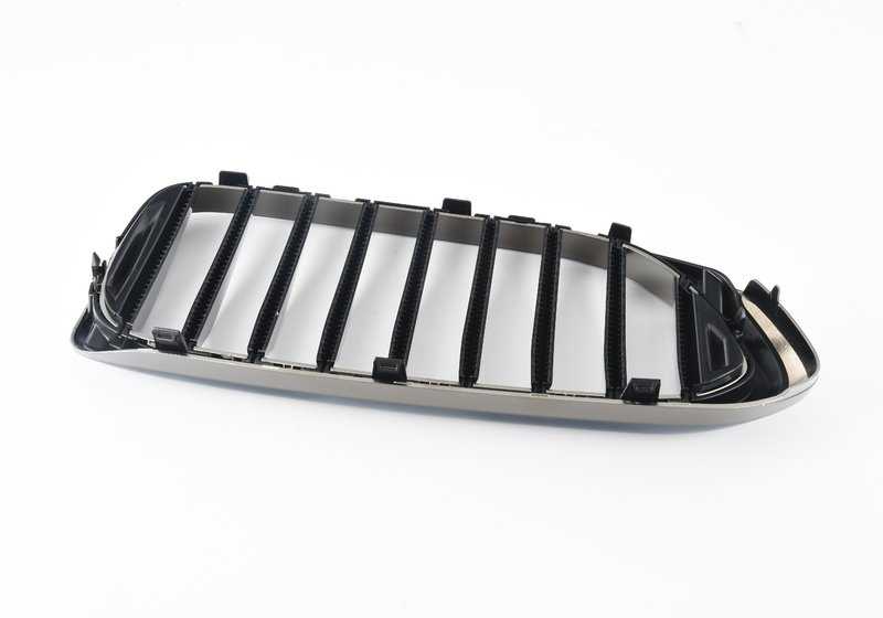 Front left decorative grille for BMW G30, G31 (OEM 51138070469). Original BMW.