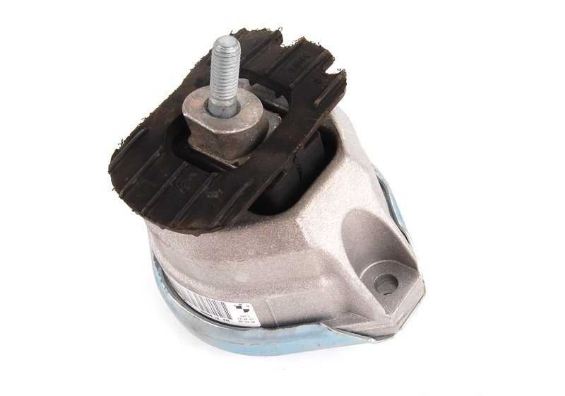 Soporte de motor izquierdo OEM 22116762607 para BMW E60, E61, E63, E64. Original BMW.